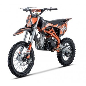 Krosinis motociklas su vidaus degimo varikliu ULTRA 66 125CC (Oranžinis)